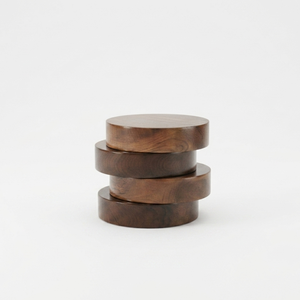 Rae Handmade Teak Wooden <b>Stool</b> Contemporary Minimalist Style Eco Natural Finish Durable Easy Clean Home Decor Resort Furniture - Product Image 5