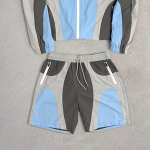 Conjunto Cortavientos de Moda 2026 al por Mayor, Estilo Techwear, Chándal Funcional Multibolsillos, Traje Cortavientos Resistente al Agua para Hombre - Product Image 5