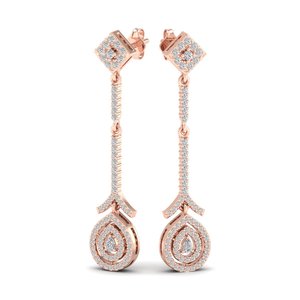 REYES New Design 925 Sterling <b>Silver</b> Moissanite <b>Dangle</b> Drop <b>Earrings</b> For Women High Quality Wedding Gift Jewelry For Bridal - Product Image 1