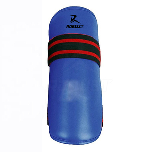 High Quality Leather Shin <b>Pads</b> for Taekwondo Training-Lightweight & Eco-Friendly Customizable Sizes & Colors - Product Image 5