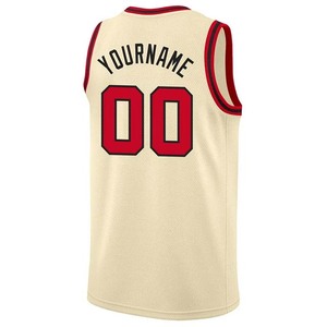 Customizable Double Sided Quick Dry Man Basketball Vest Red Black Reversible Tank Top Sports Jerseys Plus Size Printed Washed - Product Image 6