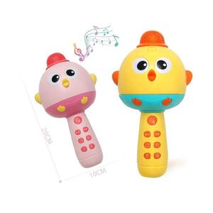 2025 Hot Bán <span class=keywords><strong>Microphone</strong></span> Đồ chơi giáo dục sớm Máy hát bé chơi máy ánh sáng lên trẻ em hát đồ chơi <span class=keywords><strong>Microphone</strong></span> - Product Image 2
