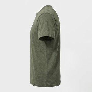 เสื้อยืดคอกลมผู้ชายผ้าคอตตอนโพลีเอสเตอร์คุณภาพสูงสีเขียวพิมพ์โลโก้ตามสั่งขายส่ง สินค้าขายดี แห้งเร็ว สไตล์ไฮสตรีท - Product Image 3