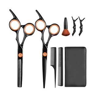 Wholesale New Design Stainless Steel Professional Barber Kits for Saloon Use <b>Thinner</b> <b>Hair</b> Cutting <b>Scissors</b> for Adults <b>Hair</b> Tools - Product Image 1