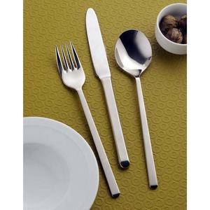 Juego de vajilla de acero inoxidable, juego de cubertería dorada con cuchara y tenedor, Logo personalizado - Product Image 1