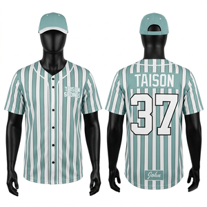 Jersey de Árbitro de Hockey sobre Hielo para Hombre, Premium, 180GSM, Poliéster Transpirable, Diseño de Rayas Blancas y Negras, Banda Roja en el Brazo, Logotipo Personalizado por Sublimación - Product Image 2