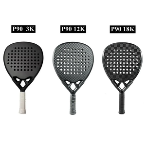Raqueta de Pádel de Carbono Directa de Fábrica, Forma de Diamante, Espuma EVA, La Mejor Calidad, Diseño Moderno, Raqueta de Tenis de Carbono 3K 12K 18K 2026 - Product Image 1