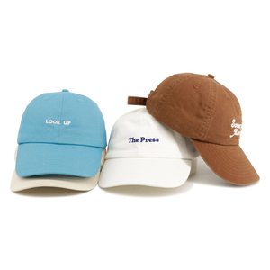 Unisex Cotton Baseball <b>Cap</b> 6-Panel Adjustable Embroidered Letter <b>Design</b> Casual Hat for Adults Four Seasons Wear - Product Image 1