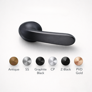 Designer Brass Mortise <b>Handle</b> Set Elegant Lever <b>Door</b> <b>Handle</b> for Residential and Commercial <b>Doors</b> | Long Lasting Multi Finish - Product Image 5