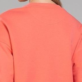Sweat-shirt pour femme de qualité supérieure, vente en gros, faible MOQ, logo personnalisé, streetwear d'hiver, en molleton tricoté, col rond, écologique, avec poignets côtelés - Product Image 5