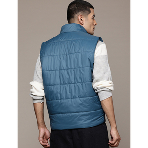 Men's Casual Insulated Waist Coat Plus Size Winter Warm Puffer Jacket <b>Padded</b> Sleeveless Gilet Outerwear New Design High Quality - Product Image 4