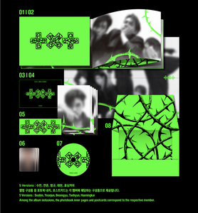 [Album original coréen] TXT - 7TH YEAR : A Moment of Stillness in the Thorns (THORN Ver.) - Product Image 3