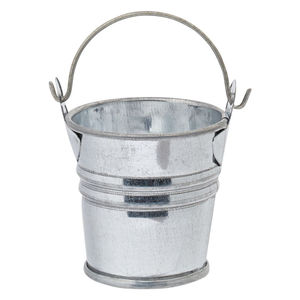 Seau en métal galvanisé moderne avec poignées, seau en acier durable pour la décoration du jardin, meilleur prix, décoration maison et jardin - Product Image 4