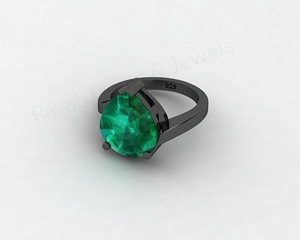 Beautiful 18K Gold Rhodium 925 <b>Silver</b> 8x10mm Pear <b>Emerald</b> Quartz Gemstone Prong Set Luxury Designer <b>Ring</b> For Engagement Wedding - Product Image 6