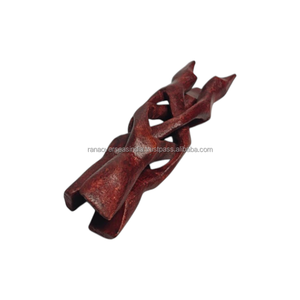 Quemador de Incienso de Madera de Álamo Forjado a Mano con Aroma a Cobra para Exhibir Cuencos de Abulón y Piedras Preciosas, Ecológico y Duradero - Product Image 5