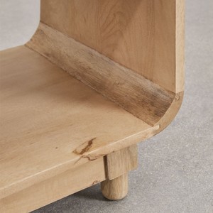 Mesita de noche Vandana Nova Ultra de madera de mango y acacia - Product Image 6