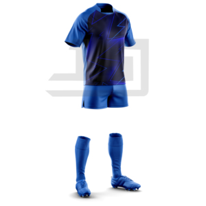 Conjunto de Camiseta y Pantalones Cortos Deportivos Personalizados para Equipos de Rugby, Tejido Transpirable de Primera Calidad, Antibacteriano y Ecológico para Partidos de Liga - Product Image 5