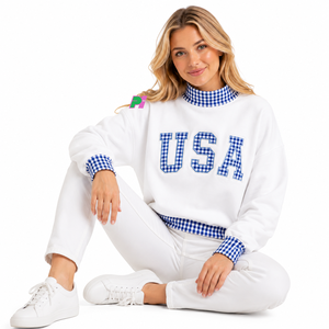 Pook International OEM ODM Custom Oversized Mock Neck Drop-shoulder Sweatshirt 100% Cotton <b>Fleece</b> Streetwear <b>Women's</b> - Product Image 5
