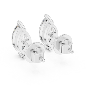 Gleamira Boucles d'oreilles en argent sterling 925 et argent blanc Un accent de bijoux raffiné pour le commerce de détail haut de gamme - Product Image 3