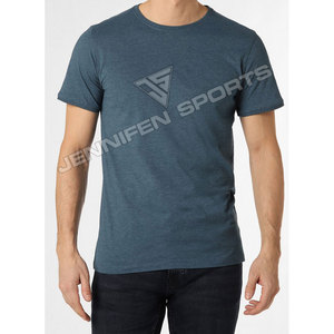 Camiseta de Manga Corta para Hombre, 240 g/m², 100% Algodón, Cuello Redondo, Color Sólido, Corte Regular, Informal, Secado Rápido, Transpirable, Gran Venta - Product Image 2