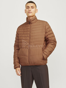 Blousons matelassés personnalisés pour hommes, imperméables, coupe-vent, à capuche, pour le printemps, style universitaire, streetwear, en duvet de canard, pour moto - Product Image 2