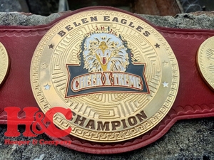 Professional Classic Championship Belt Wrestling Belt Original Leather Custom Belts Brass Zinc Customize Designs Unisex - Product Image 1