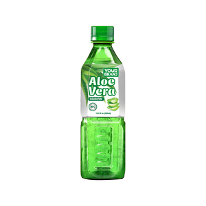 Jugo de Aloe Vera de 500 ml de su marca con pulpa, bebida vegetal refrescante, fábrica en Vietnam, OEM/ODM, muestra gratuita, marca privada - Product Image 1