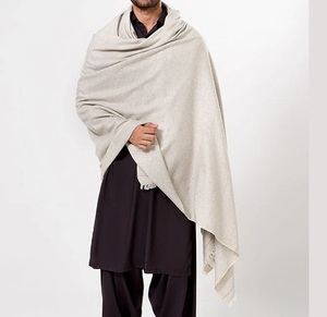 Chales de Hombro de Cachemira 100% de Lujo Hechos en Pakistán, Chales de Lana Tejidos, Chales Largos de Lana Cálida para Invierno para Adultos - Product Image 1