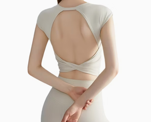 Workout Sports Vest Backless Padded Yoga Tank Tops Crop Bra for Gym - Product Image 6