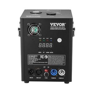 ระบบ DMX แบบพกพาขั้นสูง เครื่องพ่นประกายไฟเย็น 500W ปรับความสูงได้ 6.6-13 ฟุต พร้อมตัวควบคุมดอกไม้ไฟ จอ LED ไฟเวที - Product Image 1