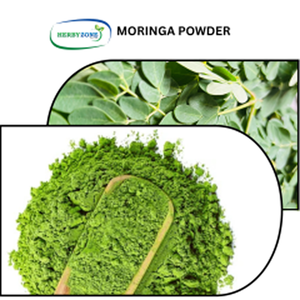 Poudre de feuilles de Moringa de qualité alimentaire OEM 500 g, 99 % pure, culture sauvage, supplément à base de plantes, extrait par solvant, certifié Halal, usine certifiée - Product Image 6