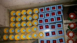 Diyas de Terracota Hechas a Mano en India, al por Mayor |   Lámparas de aceite de barro para Diwali, Navratri y eventos religiosos - Product Image 4