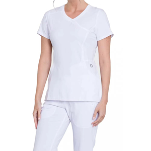 Ensembles de blouses, tuniques et manteaux élégants, extensibles et doux pour femmes – Uniformes de mode pour hôpitaux, cliniques, spas et salons de beauté - Product Image 4
