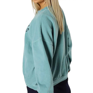 Sweat-shirt décontracté surdimensionné pour femme, imprimé sur mesure, anti-plis, en molleton de coton premium de haute qualité, chaud pour l'automne et l'hiver - Product Image 3