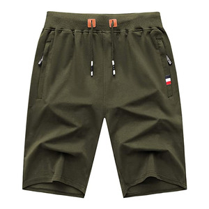 Shorts décontractés pour hommes de haute qualité, écologiques, en tissu de coton doux, respirants, pour l'été, taille élastique, OEM ODM, vente en gros - Product Image 6