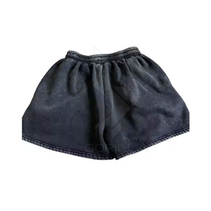 Produit le plus vendu en gros : Shorts d'été taille haute délavés à l'acide multicolores pour femmes - Product Image 2