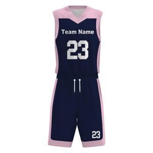 Custom Pink Basketball Jersey Breathable Basketball Uniform Set Designed for Speed and Comfort <b>Athletic</b> Basketball Uniform - Product Image 2