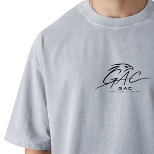 Camiseta de hombre oversize con hombros caídos, cuello redondo, manga corta, efecto lavado, ajuste holgado, estilo casual urbano. Proveedor mayorista de ropa. - Product Image 5