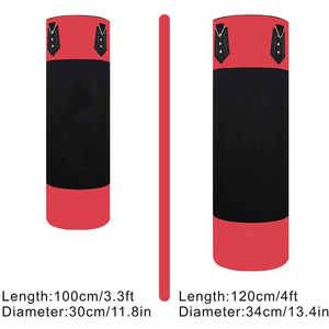 Sacs de frappe de boxe professionnels en polyester PU de qualité supérieure, résistants, remplis de sable, pour la vente avec option OEM - Product Image 3