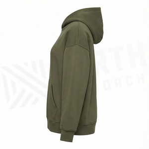 Womens Oversized Pullover Hoodie Designer Logo Printed High Quality Cotton Fitness Essentials For Long Winter Season - Product Image 3