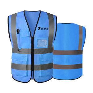 Gilet de sécurité sur mesure de bonne qualité, respirant et léger, en vente en ligne - Product Image 1