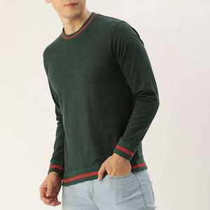 เสื้อสเวตเชิ้ตผ้าฝ้ายเนื้อนุ่มสำหรับผู้ชาย คุณภาพสูง พรีเมียม กันน้ำ ระบายอากาศได้ดี อุ่นสบายในฤดูหนาว คอกลม สวมใส่สบาย ทรงปกติ - Product Image 4