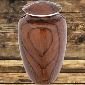 Urna de Cremación Moderna de Metal para Adultos, Diseño Floral Tradicional Hecho a Mano, Decoración para el Hogar, Florero de Mesa, Flores y Plantas, Tamaño Personalizable - Product Image 6