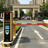 Système de stationnement ANPR Chine : Reconnaissance automatique des plaques d'immatriculation (LPR) et barrière ANPR