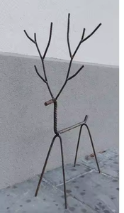 Christmas Decorative Metal Reindeer for Table Top Decoration Brass Antique Finished Handmade Customized in Bulk - Product Image 3