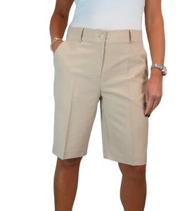 Pantalones cortos de carga ligeros de alta calidad al por mayor para mujer, pantalones cortos cómodos para mujer, cintura elástica, estética suave con bolsillos - Product Image 1
