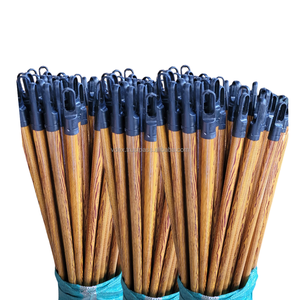 Café Couleur Pvc Enduit En Bois Balai Poignée Manchon Rétractable pour Balai Bâton Télescopique Poignée Plafond Mophandle En Métal Mopstick - Product Image 1
