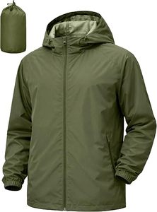 Veste coupe-vent imperméable à capuche pour homme, style nouveau et confortable, idéale pour la randonnée en hiver et les activités de plein air. - Product Image 5