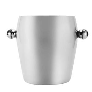 Seau à glace en acier inoxydable robuste à double paroi isolant pour vin, champagne et cocktails – Idéal pour bars, hôtels et usage domestique - Product Image 5