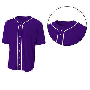 Nueva Camiseta de Béisbol para Hombre, Transpirable, Tallas Grandes, Personalizable, de Poliéster de Secado Rápido - Product Image 4